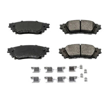 Load image into Gallery viewer, Power Stop Rear Z17 Ceramic Brake Pads w/Hardware fits 2015-2017 Lexus NX200T / 2018-2021 Lexus NX300 / 2015-2021 Lexus NX...