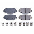 Load image into Gallery viewer, Power Stop Rear Z17 Ceramic Brake Pads w/Hardware fits Chrysler Town / 2012-2016 Chrysler Town &amp; / 2012-2020 Dodge Grand C...