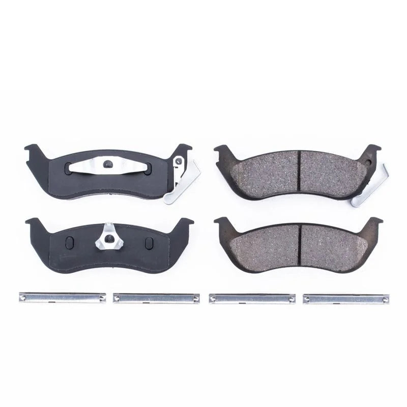 Power Stop Rear Z17 Ceramic Brake Pads w/Hardware fits Ford Crown / 2003-2011 Ford Crown Victoria / 2010 2011 Ford Ranger ...
