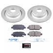 Load image into Gallery viewer, Power Stop Rear Z17 Coated Brake Kit fits 2014-2015 Infiniti Q60 / 2015 Infiniti Q60 S LIMITED / Infiniti Q60