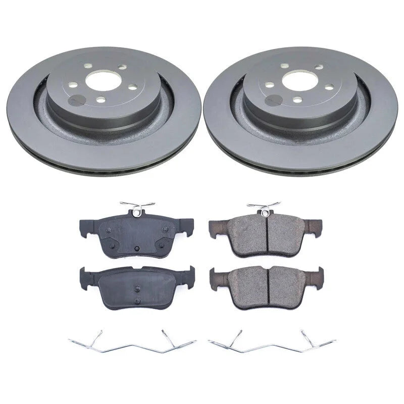 Power Stop Rear Z17 Coated Brake Kit fits 2022-2024 Ford Edge ST / 2021-2023 Lincoln Nautilus