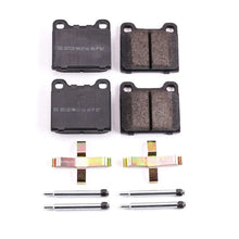 Load image into Gallery viewer, Power Stop Rear Z17 Evolution Ceramic Brake Pads w/Hardware fits 1961-2004 Audi / BMW / Mercedes-Benz - Main Product View