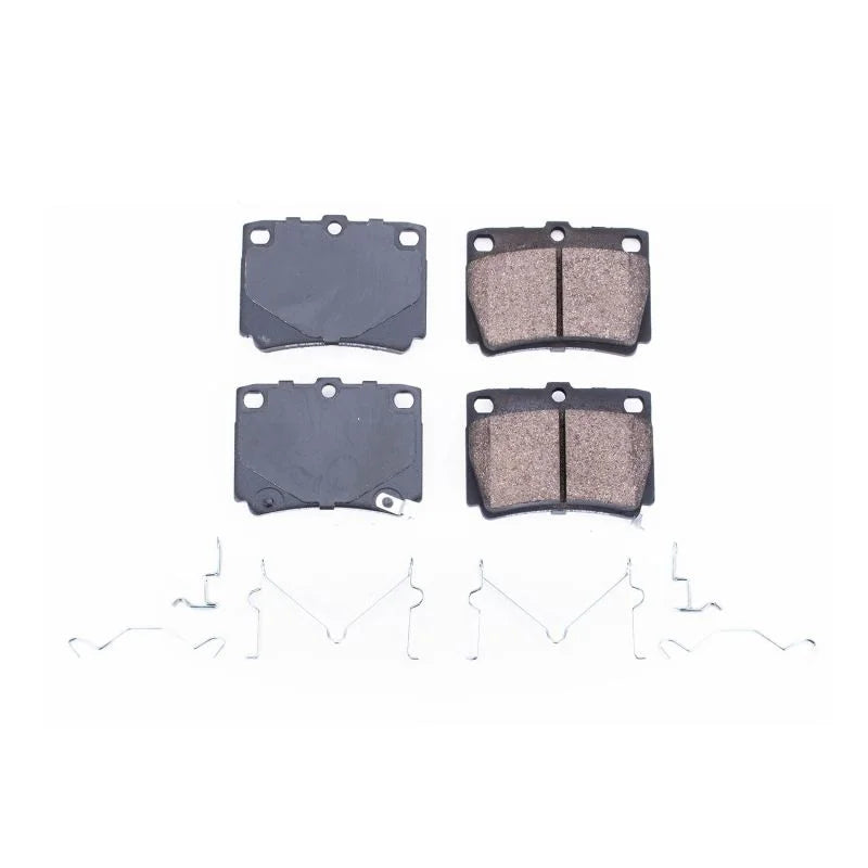 Power Stop Rear Z17 Evolution Ceramic Brake Pads w/Hardware fits 1997-2004 Mitsubishi Montero / Montero SPORT - Main Produ...