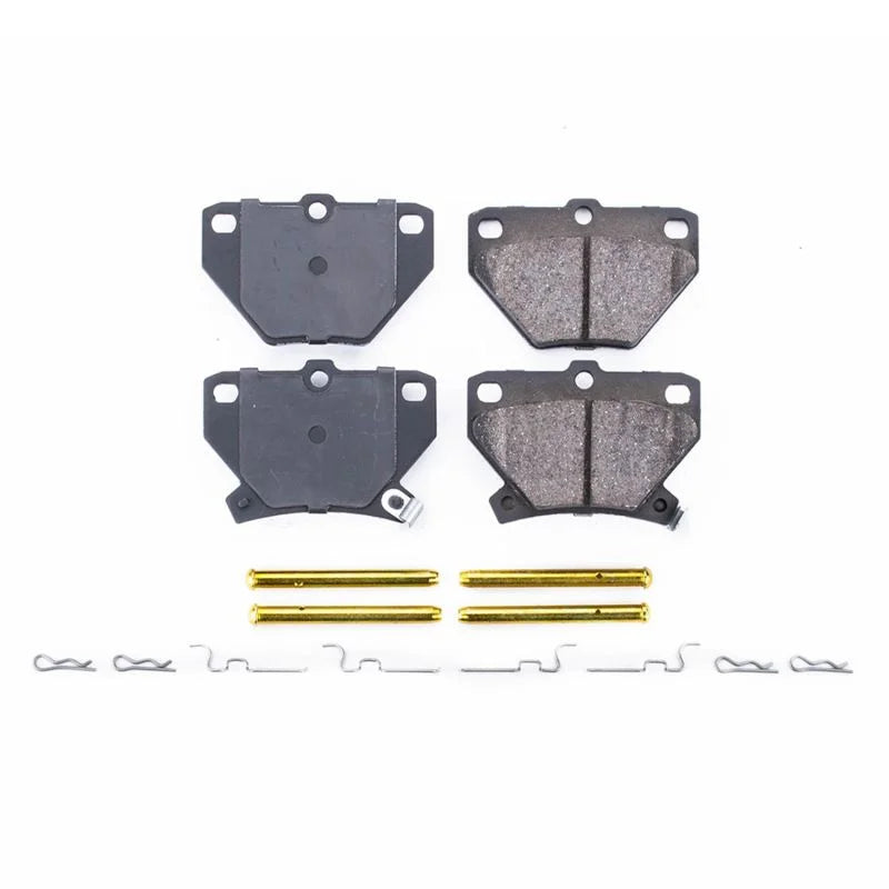 Power Stop Rear Z17 Evolution Ceramic Brake Pads w/Hardware fits 2003-2006 Pontiac Vibe / 2003-2006 Pontiac Vibe GT / 2000...