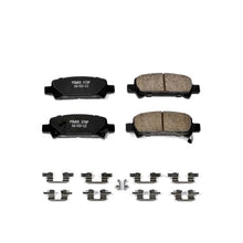 Load image into Gallery viewer, Power Stop Rear Z17 Evolution Ceramic Brake Pads w/Hardware fits 2003-2006 Subaru Baja / 1998-2003 Subaru Forester / 2000-...