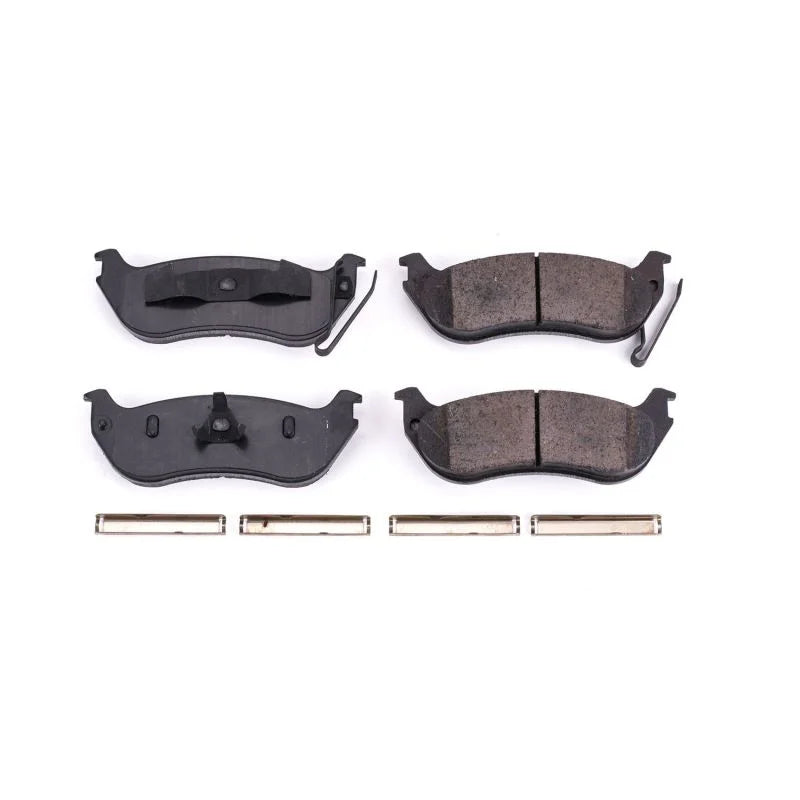 Power Stop Rear Z17 Evolution Ceramic Brake Pads w/Hardware fits 2006-2010 Ford Explorer Eddie Bauer / 2006 Ford Explorer ...