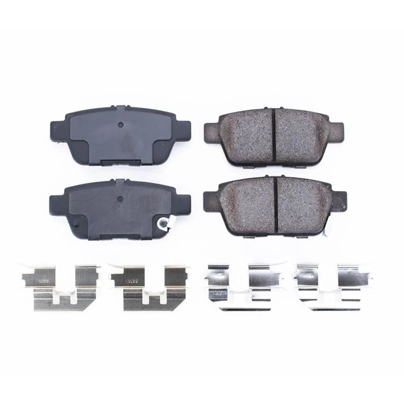 Power Stop Rear Z17 Evolution Ceramic Brake Pads w/Hardware fits 2009-2014 Acura TL / 2006-2014 Honda Ridgeline RT / 2007-...