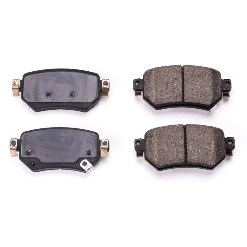 Power Stop Rear Z17 Evolution Ceramic Brake Pads w/Hardware fits 2021 Mazda 6 Carbon Edition / 2016-2021 Mazda 6 Grand Tou...