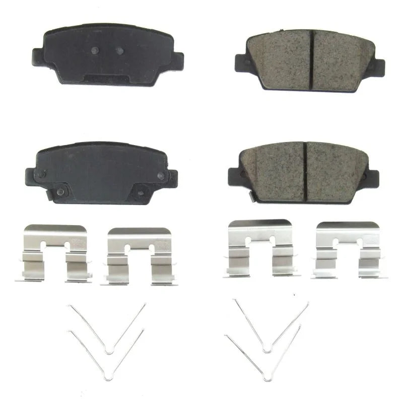 Power Stop Rear Z17 Evolution Ceramic Brake Pads w/Hardware fits Kia Cadenza / 2017-2020 Kia Cadenza LIMITED / 2017-2019 K...