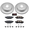 Load image into Gallery viewer, Power Stop Rear Z17 Evolution Geomet Coated Brake Kit (US &amp; Canadian Models Only) fits Lexus IS250 / 2014-2015 Lexus IS250...