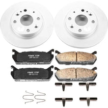 Load image into Gallery viewer, Power Stop Rear Z17 Evolution Geomet Coated Brake Kit fits 1990-1993 Mazda Miata - Main Product View