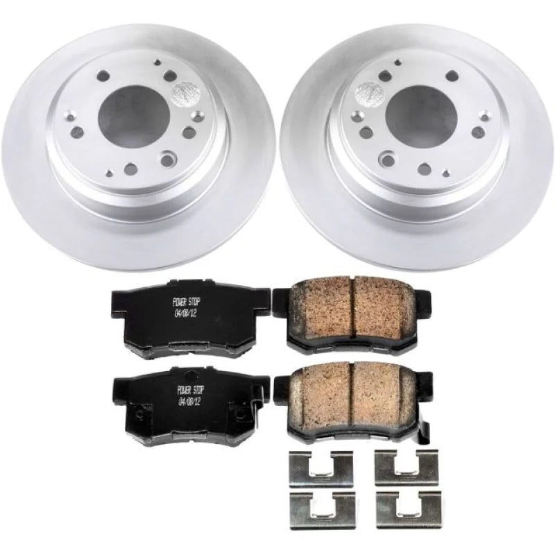 Power Stop Rear Z17 Evolution Geomet Coated Brake Kit fits 1991-1995 Acura Legend - Main Product View