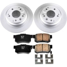 Load image into Gallery viewer, Power Stop Rear Z17 Evolution Geomet Coated Brake Kit fits 1991-1995 Acura Legend - Main Product View