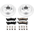 Load image into Gallery viewer, Power Stop Rear Z17 Evolution Geomet Coated Brake Kit fits 1993-1998 Jeep Grand Cherokee - Main Product View