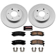 Load image into Gallery viewer, Power Stop Rear Z17 Evolution Geomet Coated Brake Kit fits 1994-1996 Cadillac Deville / 1992-1996 Cadillac Eldorado / 1992...