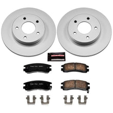 Load image into Gallery viewer, Power Stop Rear Z17 Evolution Geomet Coated Brake Kit fits 1994-1996 Cadillac Deville / 1992-1996 Cadillac Eldorado / 1992...