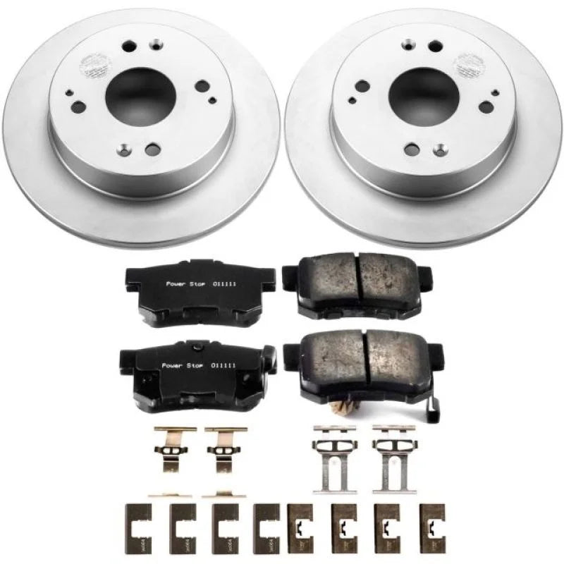 Power Stop Rear Z17 Evolution Geomet Coated Brake Kit fits 1997 Acura CL / 1993 Honda Accord 10TH Anniversary / 1994-1995 ...