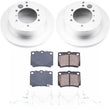 Load image into Gallery viewer, Power Stop Rear Z17 Evolution Geomet Coated Brake Kit fits 1997-2004 Mitsubishi Montero / Montero SPORT - Main Product View