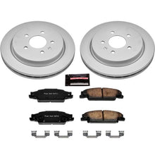 Load image into Gallery viewer, Power Stop Rear Z17 Evolution Geomet Coated Brake Kit fits 2003-2011 Cadillac CTS / STS - Main Product View