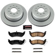 Load image into Gallery viewer, Power Stop Rear Z17 Evolution Geomet Coated Brake Kit fits 2003-2011 Lincoln Town Car - Main Product View