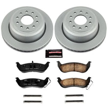 Load image into Gallery viewer, Power Stop Rear Z17 Evolution Geomet Coated Brake Kit fits 2003-2011 Lincoln Town Car - Main Product View