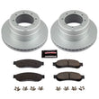 Load image into Gallery viewer, Power Stop Rear Z17 Evolution Geomet Coated Brake Kit fits 2005-2010 Ford F-350 / F-350 Super Duty - Main Product View