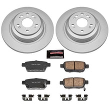Load image into Gallery viewer, Power Stop Rear Z17 Evolution Geomet Coated Brake Kit fits 2009-2014 Acura TL - Main Product View