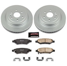 Load image into Gallery viewer, Power Stop Rear Z17 Evolution Geomet Coated Brake Kit fits 2010-2016 Cadillac SRX / 2011 Saab 9-4X Aero - Main Product View