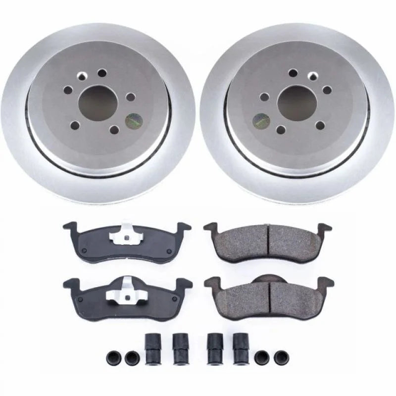 Power Stop Rear Z17 Evolution Geomet Coated Brake Kit fits 2013-2019 Lincoln Mkt - Main Product View