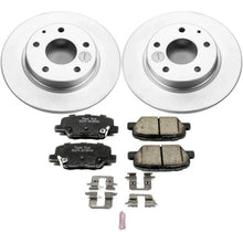 Load image into Gallery viewer, Power Stop Rear Z17 Evolution Geomet Coated Brake Kit fits 2014-2016 Mazda 3 i Grand Touring / 2014-2015 Mazda 3 i SV - Ma...