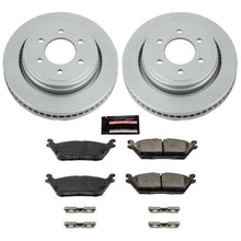 Load image into Gallery viewer, Power Stop Rear Z17 Evolution Geomet Coated Brake Kit fits 2015-2017 Ford F-150 - Main Product View