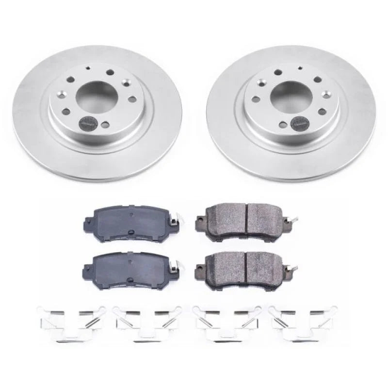 Power Stop Rear Z17 Evolution Geomet Coated Brake Kit fits 2016-2018 Mazda Cx-3 Grand Touring - Main Product View