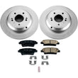 Load image into Gallery viewer, Power Stop Rear Z17 Evolution Geomet Coated Brake Kit fits 2017-2020 Genesis G80 3.8L / 2010-2016 Hyundai Genesis 3.8L / 2...