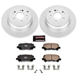 Load image into Gallery viewer, Power Stop Rear Z17 Evolution Geomet Coated Brake Kit fits Honda Pilot / 2012-2015 Honda Pilot EX / 2015 Honda Pilot SE - ...