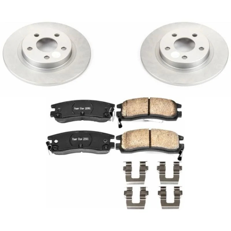 Power Stop Rear Z17 Geomet Coated Brake Kit fits 2003-2005 Buick Park Avenue Ultra / 2000-2005 Cadillac Deville / 2004-200...