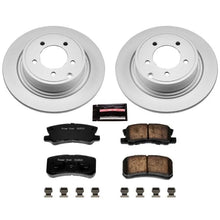Load image into Gallery viewer, Power Stop Rear Z17 Geomet Coated Brake Kit fits 2011-2014 Chrysler 200 LIMITED / 2008-2010 Chrysler Sebring LX / 2007-201...