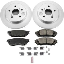 Load image into Gallery viewer, Power Stop Rear Z17 Geomet Coated Brake Kit fits 2015-2017 Lexus NX200T / 2018-2021 Lexus NX300 / 2015-2021 Lexus NX300H /...