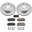 Load image into Gallery viewer, Power Stop Rear Z17 Geomet Coated Brake Kit fits 2017 Chevrolet Equinox / 2015-2017 Chevrolet Equinox L / 2010-2017 Chevro...
