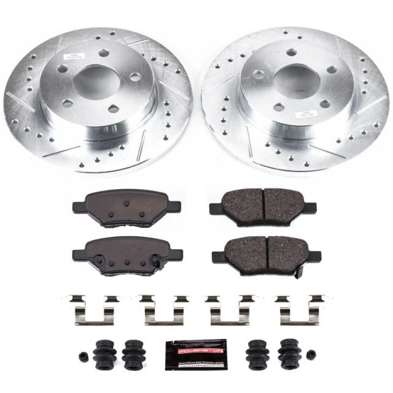Power Stop Rear Z23 Brake Kit fits 2005-2008 Chevrolet Cobalt / 2005-2007 Chevrolet Cobalt SS / 2008 Chevrolet Cobalt SPOR...
