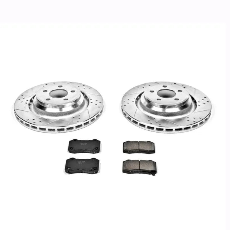Power Stop Rear Z23 Brake Kit fits 2005-2010 2023 Chrysler 300 C / 2012-2014 Chrysler 300 SRT8 / 2016 2019-2023 Dodge Chal...