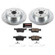 Load image into Gallery viewer, Power Stop Rear Z23 Brake Kit fits 2015-2022 Ford Edge / 2017-2019 Ford Fusion SPORT / 2019 2020 Ford Police Responder / 2...