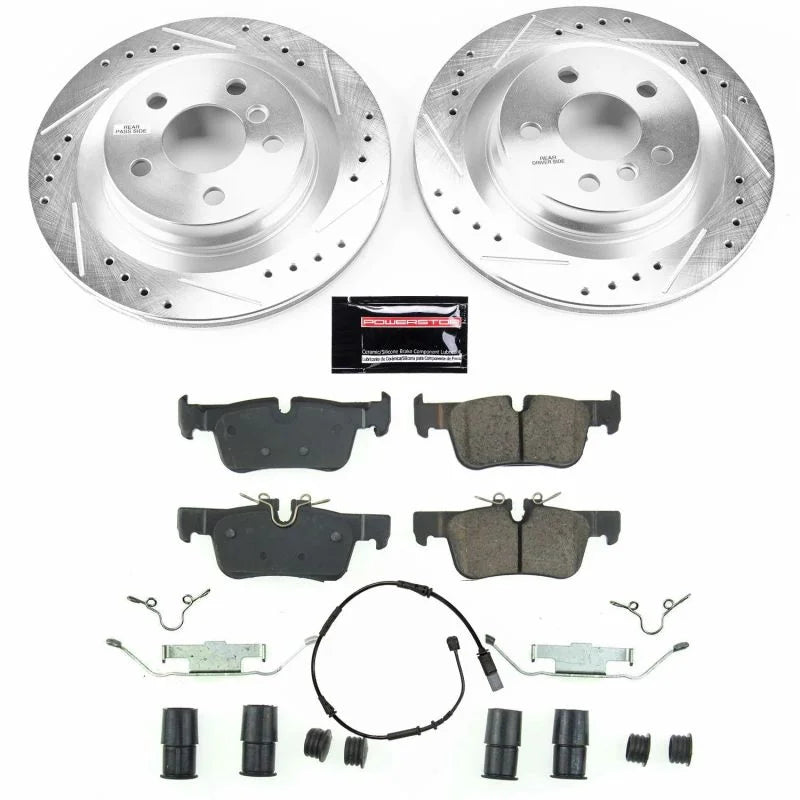 Power Stop Rear Z23 Brake Kit fits 2021-2024 BMW 228I Gran / 2020-2024 BMW 228I xDrive / 2017-2022 BMW X1 SDRIVE28I / 2016...