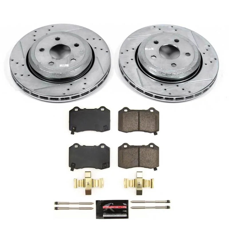 Power Stop Rear Z23 Brake Kit fits 2024 Dodge DURANGO Citadel / 2021-2024 Dodge DURANGO R/T / 2018-2023 Dodge DURANGO SRT ...