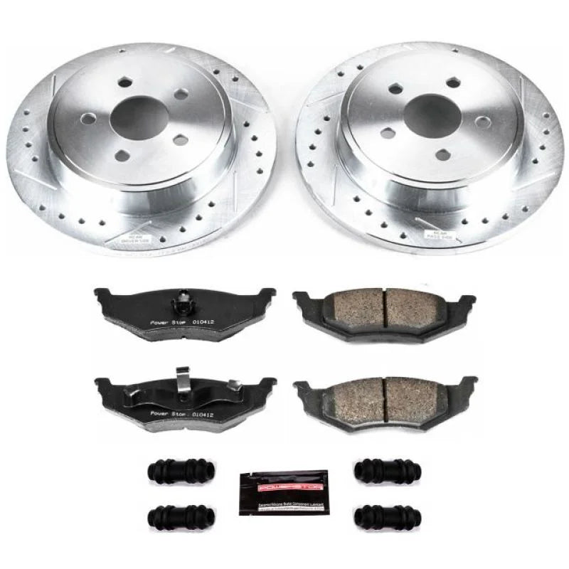 Power Stop Rear Z23 Brake Kit fits Chrysler PT / 2003-2010 Chrysler PT Cruiser / 2003-2005 Dodge Neon SRT-4 - Main Product...