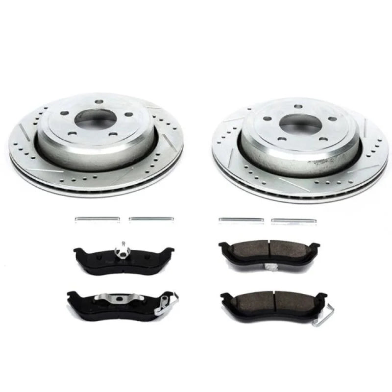 Power Stop Rear Z23 Brake Kit fits Ford Crown / 2003-2011 Ford Crown Victoria / 2003-2011 Mercury Grand Marquis - Main Pro...