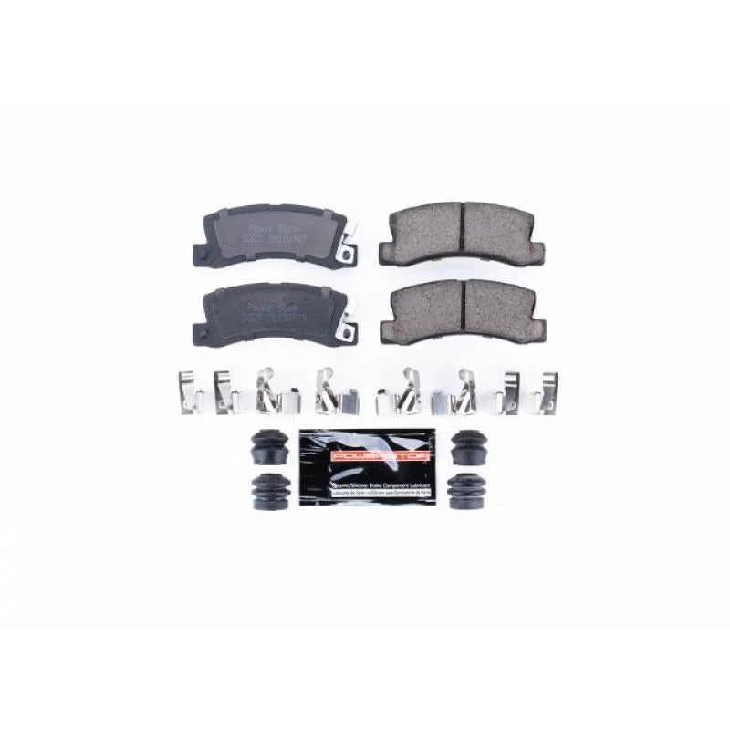 Power Stop Rear Z23 Brake Pads w/Hardware fits 1990-1992 Geo Prizm / 1990 1991 Lexus ES250 / 1992-1999 Lexus ES300 / 1999-...