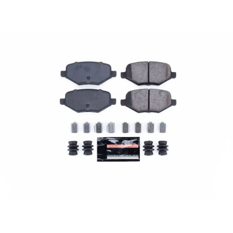 Power Stop Rear Z23 Brake Pads w/Hardware fits 2011-2015 Ford Edge / 2013-2017 Ford Explorer / 2013-2016 Ford Flex / 2015 ...