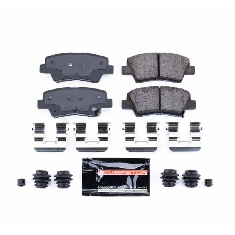 Power Stop Rear Z23 Brake Pads w/Hardware fits 2013-2016 2018-2020 Hyundai Elantra GT / 2022 2023 Hyundai Kona / 2022 Hyun...