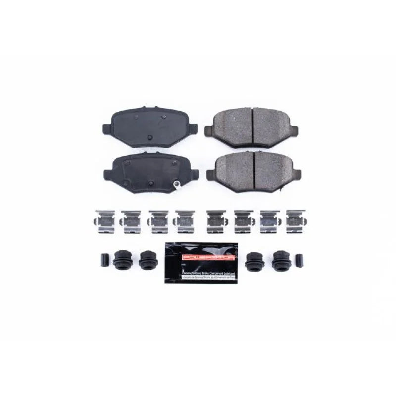Power Stop Rear Z23 Brake Pads w/Hardware fits 2013-2019 Ford Explorer / 2013-2019 Ford Flex / 2013-2019 Ford Police Inter...