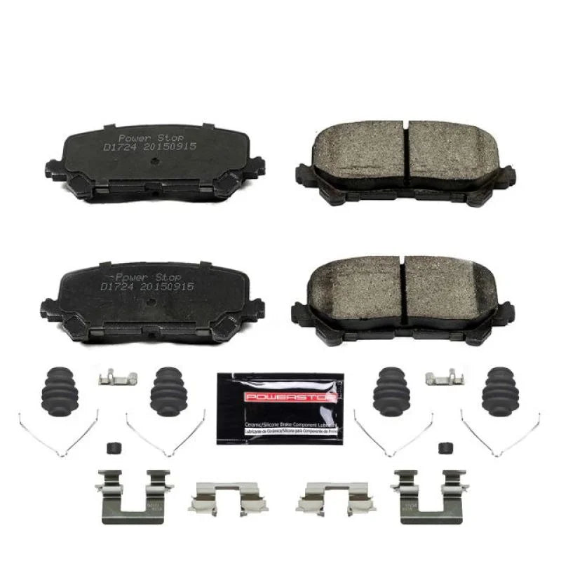Power Stop Rear Z23 Brake Pads w/Hardware fits 2014-2016 Acura MDX / 2019-2025 Honda Passport / 2016-2022 Honda Pilot / 20...